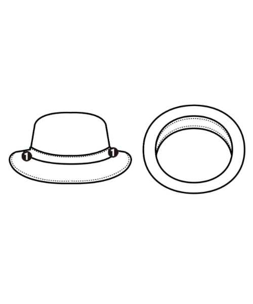 KANGOL（カンゴール）ハット 黒 サイズ:L メンズ/2200727507273