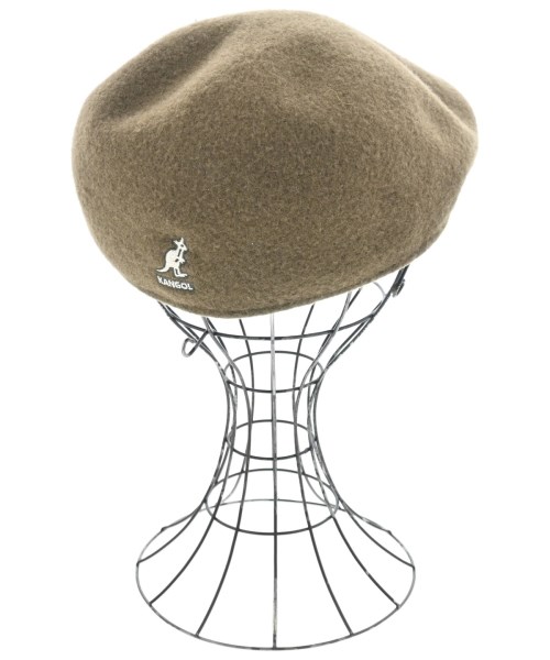 KANGOL（カンゴール）ハンチング・ベレー帽 カーキ サイズ:L メンズ/2200683642155