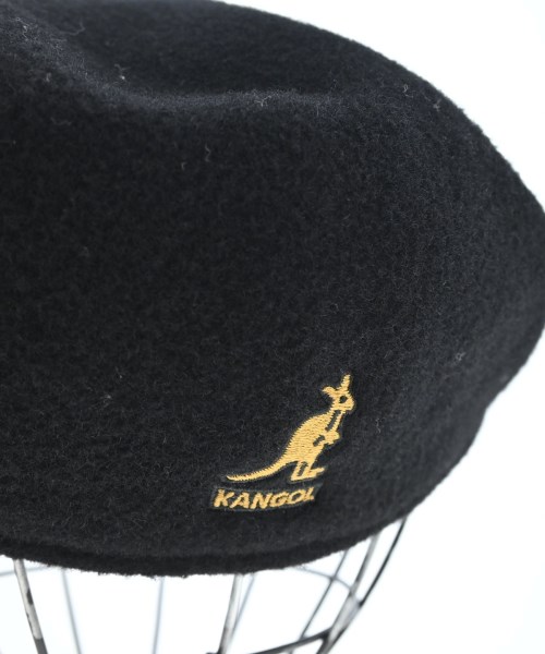 KANGOL（カンゴール）ハンチング・ベレー帽 黒 サイズ:L メンズ/2200683983067