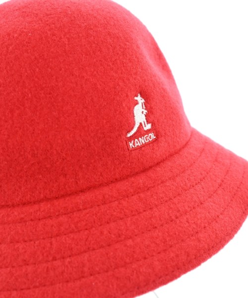 KANGOL（カンゴール）ハット 赤 サイズ:M メンズ/2200685663363