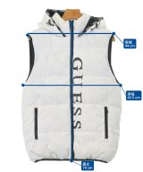 GUESS（ゲス）ダウンジャケット/ダウンベスト 白 サイズ:M メンズ/2200619569013