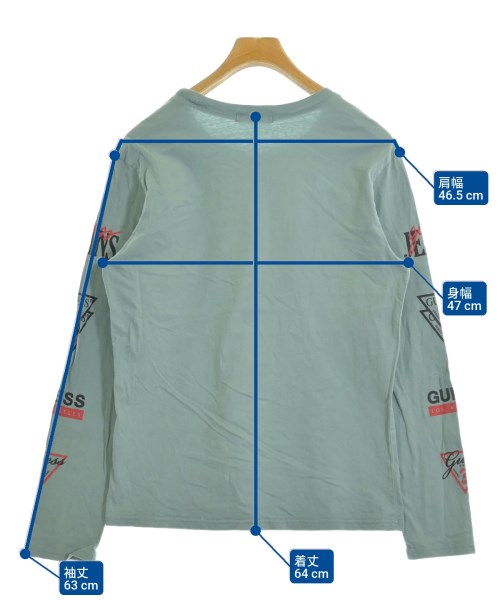 GUESS（ゲス）Tシャツ・カットソー 緑 サイズ:L メンズ/2200642613073