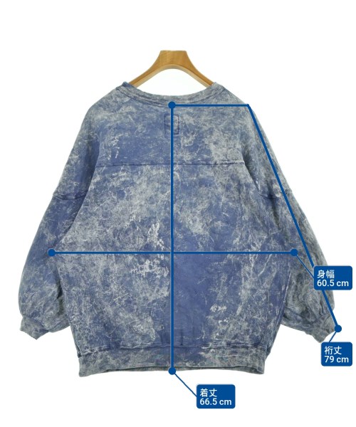 GUESS（ゲス）スウェット 青 サイズ:M レディース/2200623548042