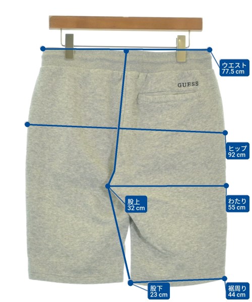 GUESS（ゲス）ショートパンツ グレー サイズ:S メンズ/2200611419279