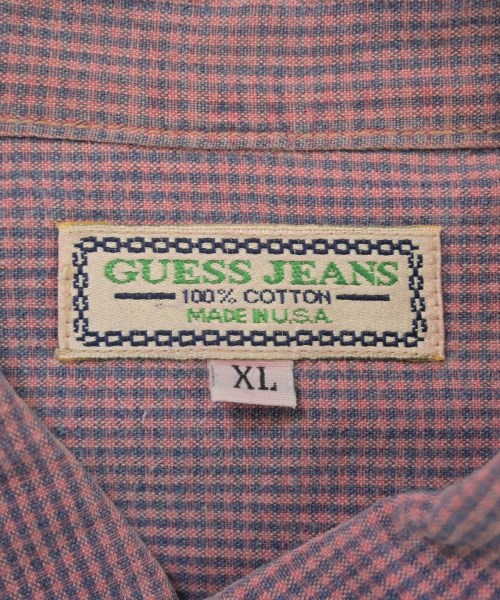 GUESS（ゲス）カジュアルシャツ ピンク サイズ:XL メンズ/2200623690482