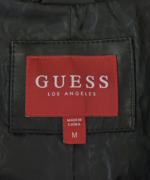 GUESS（ゲス）ライダース 黒 サイズ:M レディース/2200617234043