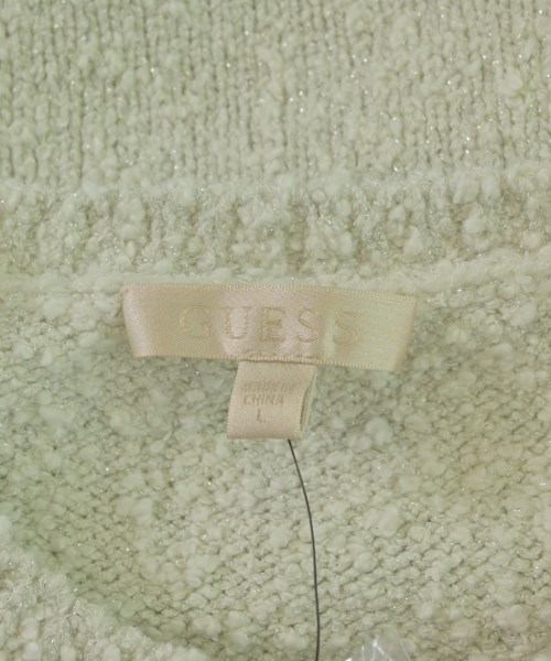 GUESS（ゲス）カーディガン 白 サイズ:L レディース/2200678094020