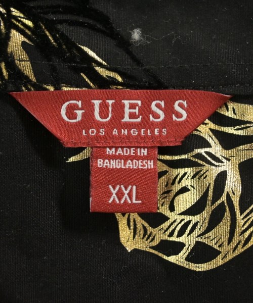 GUESS（ゲス）カジュアルシャツ 黒 サイズ:XXL メンズ/2200681110045