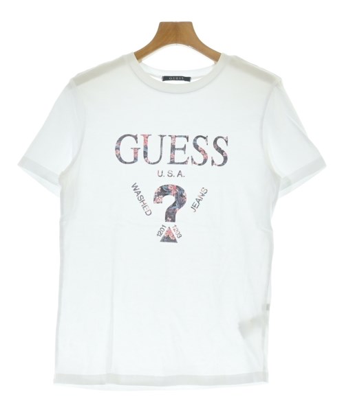 GUESS(ゲス)Tシャツ・カットソー 白 サイズ:M/2200679155041