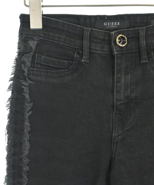 GUESS（ゲス）デニムパンツ 黒 サイズ:26(M位) レディース/2200695333058