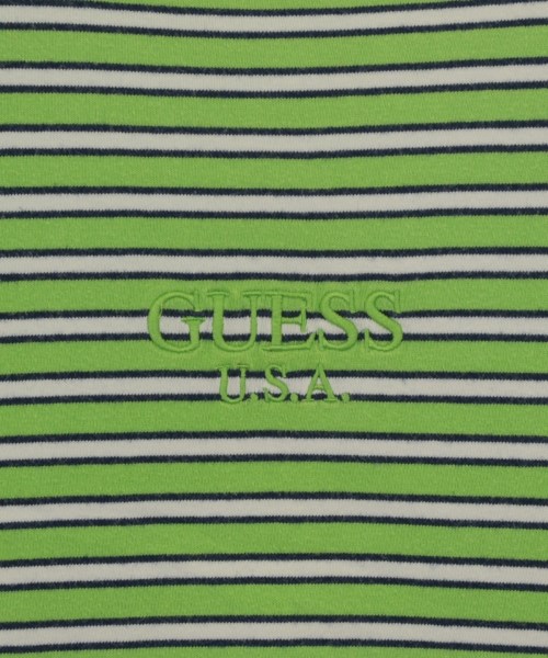 GUESS（ゲス）Tシャツ・カットソー 緑 サイズ:M メンズ/2200706790061