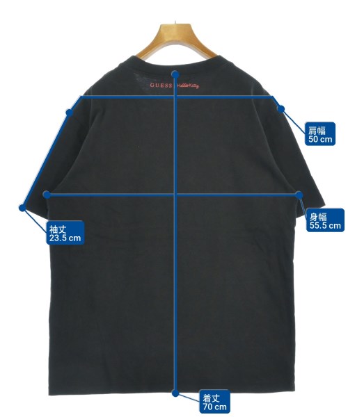 GUESS（ゲス）Tシャツ・カットソー 黒 サイズ:M メンズ/2200709005018