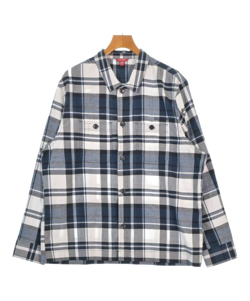 GUESS(ゲス)カジュアルシャツ 紺 サイズ:L/2200671717278