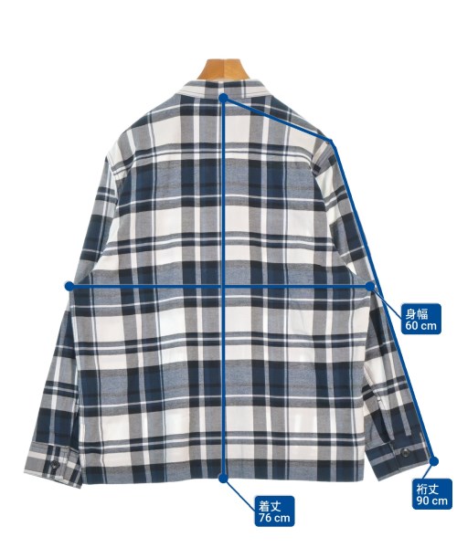 GUESS（ゲス）カジュアルシャツ 紺 サイズ:L メンズ/2200671717278