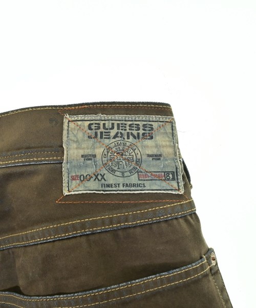 GUESS（ゲス）デニムパンツ 茶 サイズ:36(XS位) メンズ/2200730400011