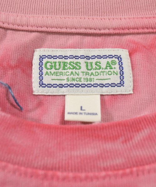 GUESS（ゲス）タンクトップ ピンク サイズ:L メンズ/2200719700118