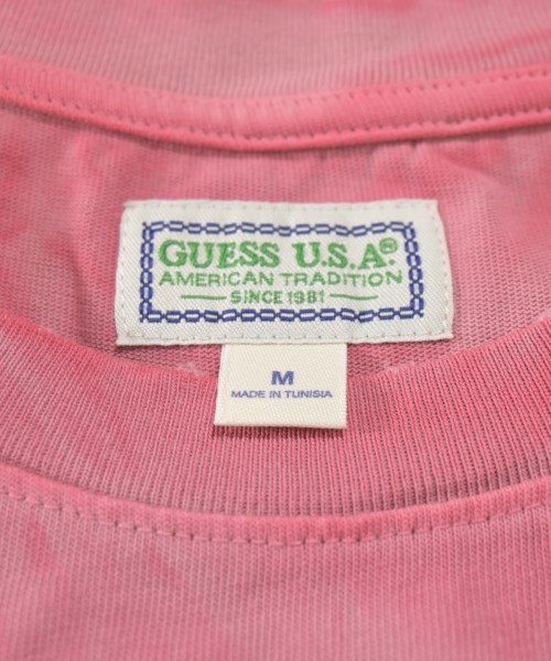 GUESS（ゲス）タンクトップ ピンク サイズ:M メンズ/2200719700125