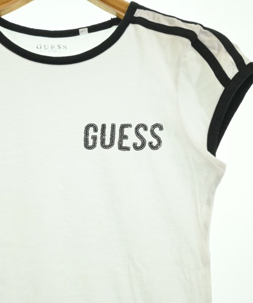 GUESS（ゲス）Tシャツ・カットソー 白 サイズ:S レディース/2200721531045