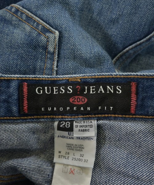 GUESS（ゲス）デニムパンツ 青 サイズ:28(S位) メンズ/2200682288019