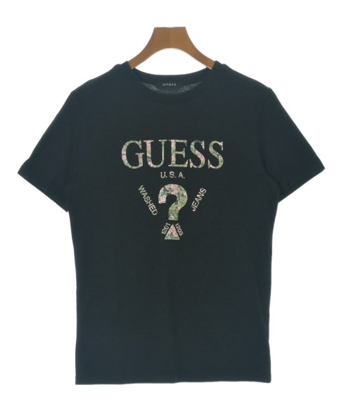 GUESS(ゲス)Tシャツ・カットソー 黒 サイズ:M/2200685612040