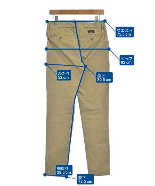 BANANA REPUBLIC（バナナリパブリック）チノパン ベージュ サイズ:28(S位) メンズ/2200637850018