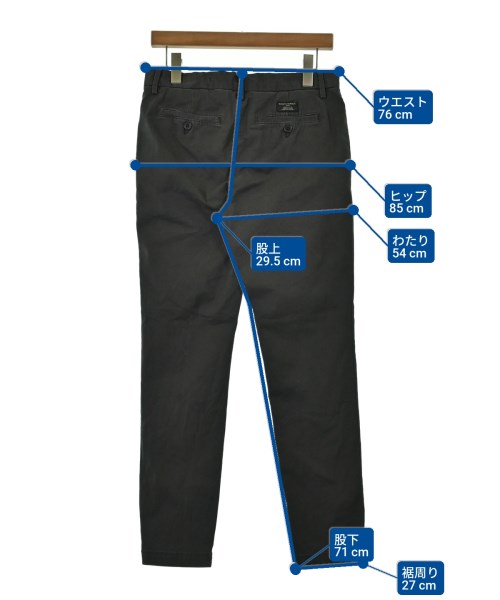 BANANA REPUBLIC（バナナリパブリック）チノパン グレー サイズ:28(S位) メンズ/2200637850025