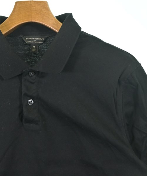 BANANA REPUBLIC（バナナリパブリック）ポロシャツ 黒 サイズ:M メンズ/2200640827052