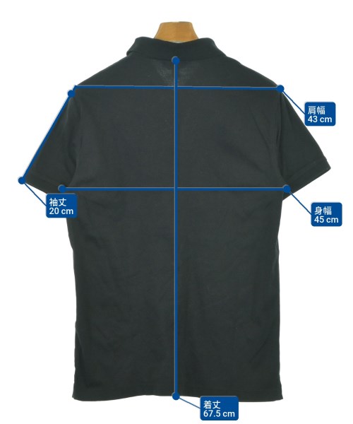 BANANA REPUBLIC（バナナリパブリック）ポロシャツ 黒 サイズ:M メンズ/2200640827052