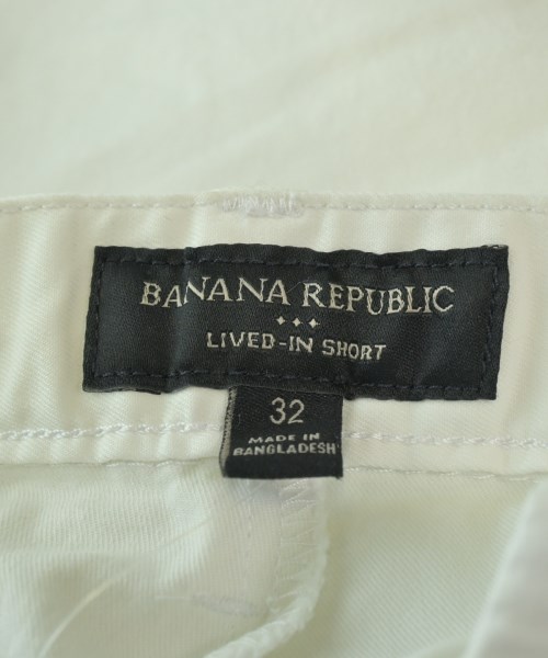 BANANA REPUBLIC（バナナリパブリック）ショートパンツ 白 サイズ:32(L位) メンズ/2200641955051