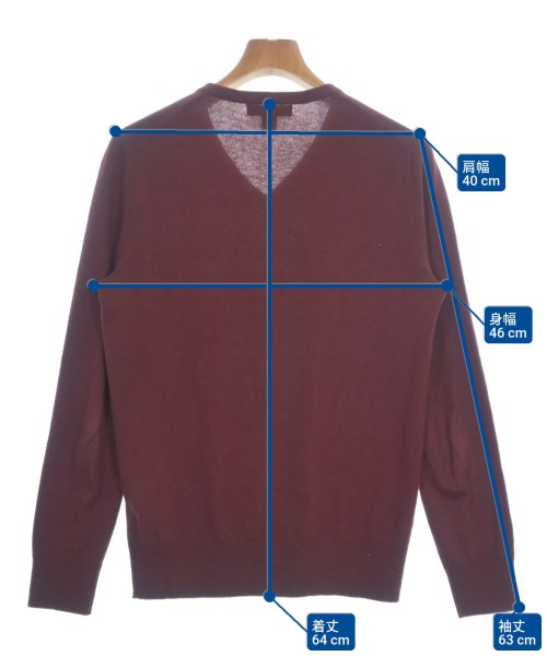 BANANA REPUBLIC（バナナリパブリック）ニット・セーター 赤 サイズ:M メンズ/2200644675062