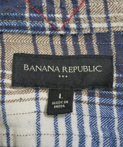 BANANA REPUBLIC（バナナリパブリック）カジュアルシャツ 青 サイズ:L メンズ/2200625918027