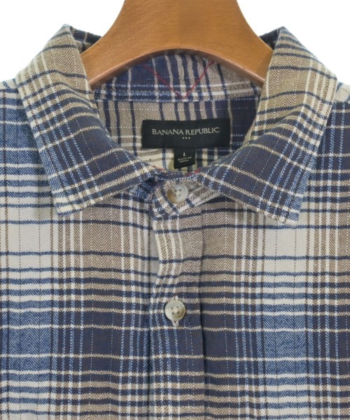 BANANA REPUBLIC（バナナリパブリック）カジュアルシャツ 青 サイズ:L メンズ/2200625918027