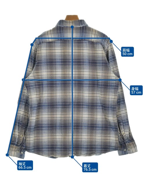 BANANA REPUBLIC（バナナリパブリック）カジュアルシャツ 青 サイズ:L メンズ/2200625918027