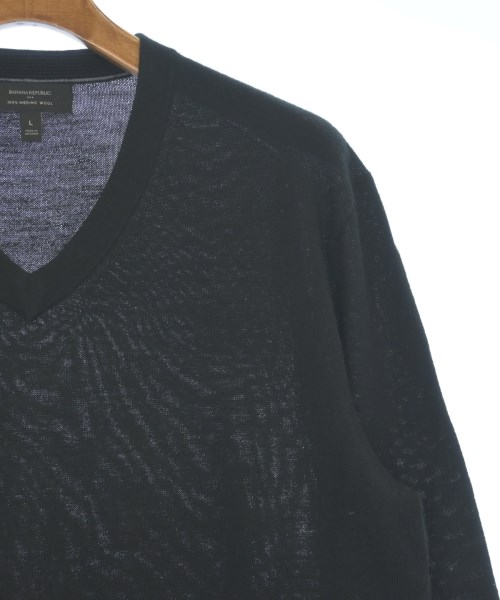 BANANA REPUBLIC（バナナリパブリック）ニット・セーター 黒 サイズ:L メンズ/2200634338038