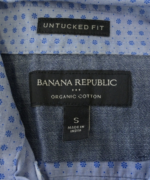 BANANA REPUBLIC（バナナリパブリック）カジュアルシャツ 青 サイズ:S メンズ/2200613283137