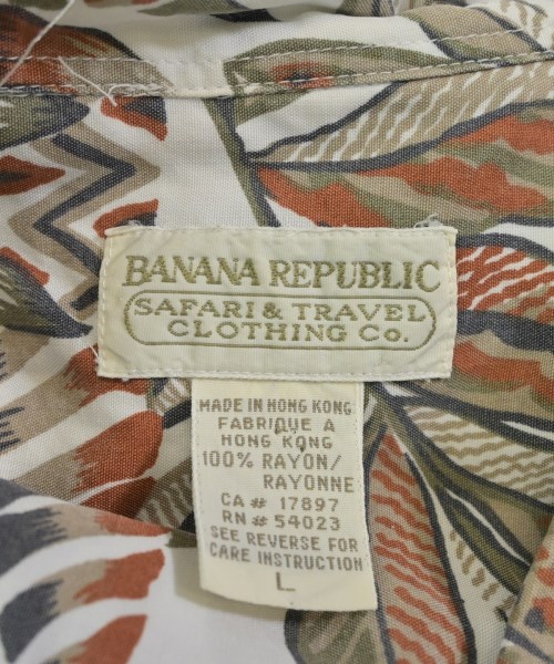 BANANA REPUBLIC（バナナリパブリック）カジュアルシャツ 白 サイズ:L メンズ/2200614056020