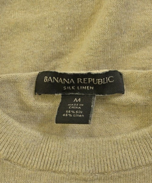 BANANA REPUBLIC（バナナリパブリック）ニット・セーター ベージュ サイズ:M メンズ/2200615057156