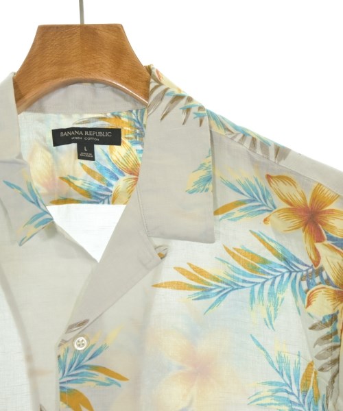 BANANA REPUBLIC（バナナリパブリック）カジュアルシャツ グレー サイズ:L メンズ/2200613936156