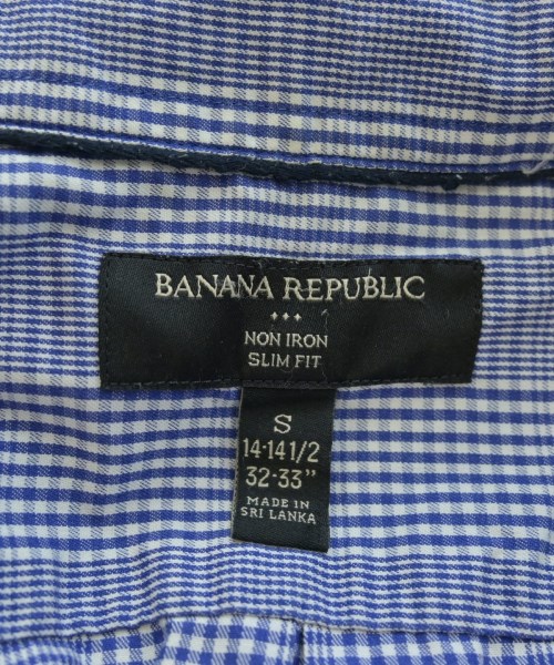 BANANA REPUBLIC（バナナリパブリック）カジュアルシャツ 青 サイズ:S メンズ/2200608746098