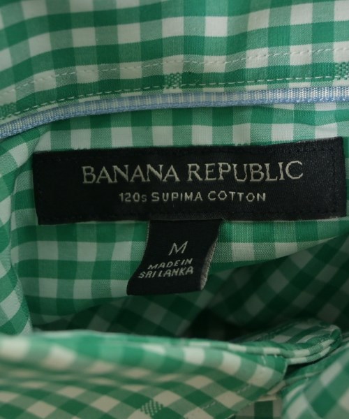 BANANA REPUBLIC（バナナリパブリック）カジュアルシャツ 緑 サイズ:M メンズ/2200673337146