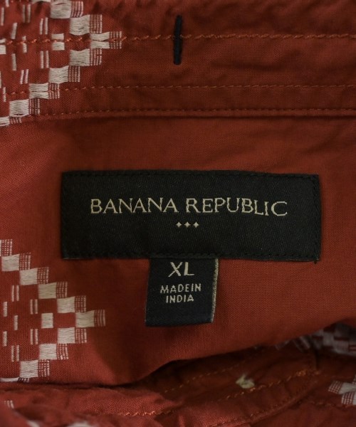 BANANA REPUBLIC（バナナリパブリック）カジュアルシャツ 赤 サイズ:XL メンズ/2200677067070