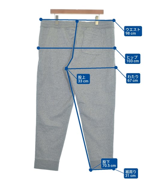 BANANA REPUBLIC（バナナリパブリック）スウェットパンツ グレー サイズ:XL メンズ/2200651614085