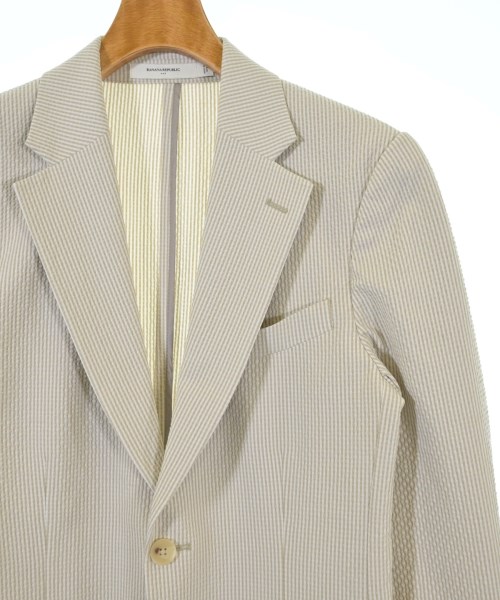 BANANA REPUBLIC（バナナリパブリック）カジュアルジャケット ベージュ サイズ:34(XXS位) メンズ/2200660057019