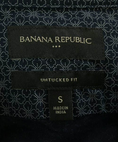 BANANA REPUBLIC（バナナリパブリック）カジュアルシャツ 紺 サイズ:S メンズ/2200711380059