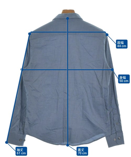 BANANA REPUBLIC（バナナリパブリック）カジュアルシャツ 青 サイズ:M メンズ/2200641648298