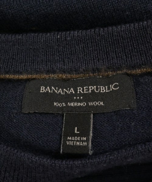BANANA REPUBLIC（バナナリパブリック）ニット・セーター 紺 サイズ:L メンズ/2200732746025