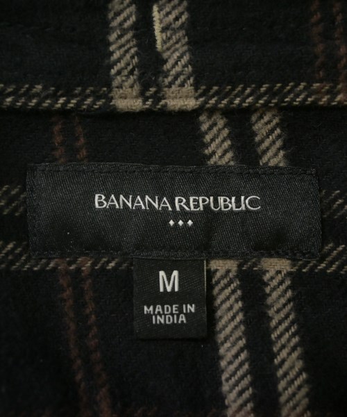 BANANA REPUBLIC（バナナリパブリック）カジュアルシャツ 黒 サイズ:M メンズ/2200726124068