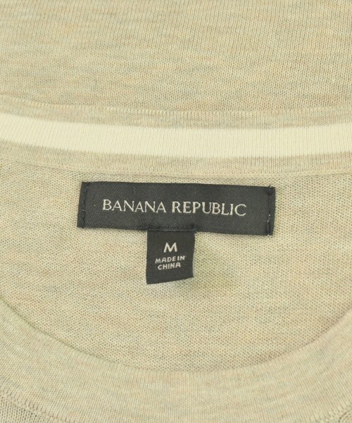 BANANA REPUBLIC（バナナリパブリック）ニット・セーター ベージュ サイズ:M メンズ/2200714556116