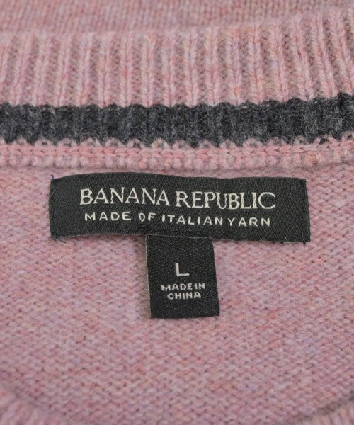 BANANA REPUBLIC（バナナリパブリック）ニット・セーター ピンク サイズ:L メンズ/2200689636042