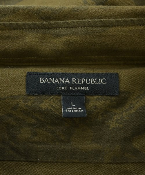 BANANA REPUBLIC（バナナリパブリック）カジュアルシャツ 茶 サイズ:L メンズ/2200689636097